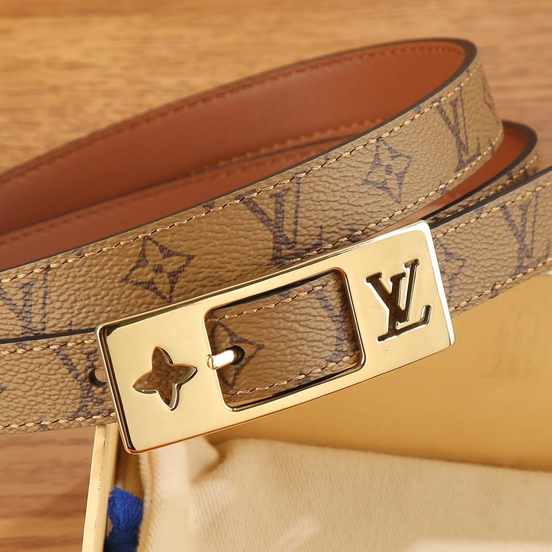 Louis Vuitton LV Duo 18MM Reversible Belt    M8369W - DesignerGu