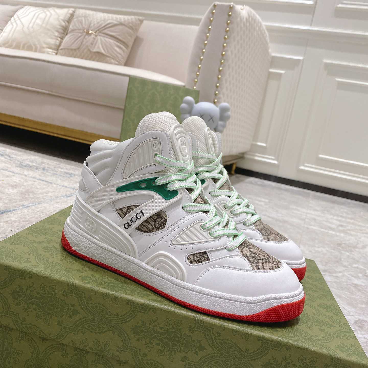 Gucci Basket Sneaker  - DesignerGu