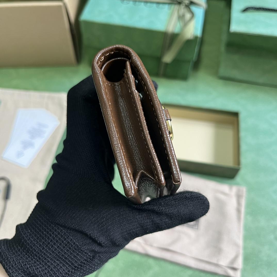 Gucci Horsebit 1955 Card Case Wallet - DesignerGu