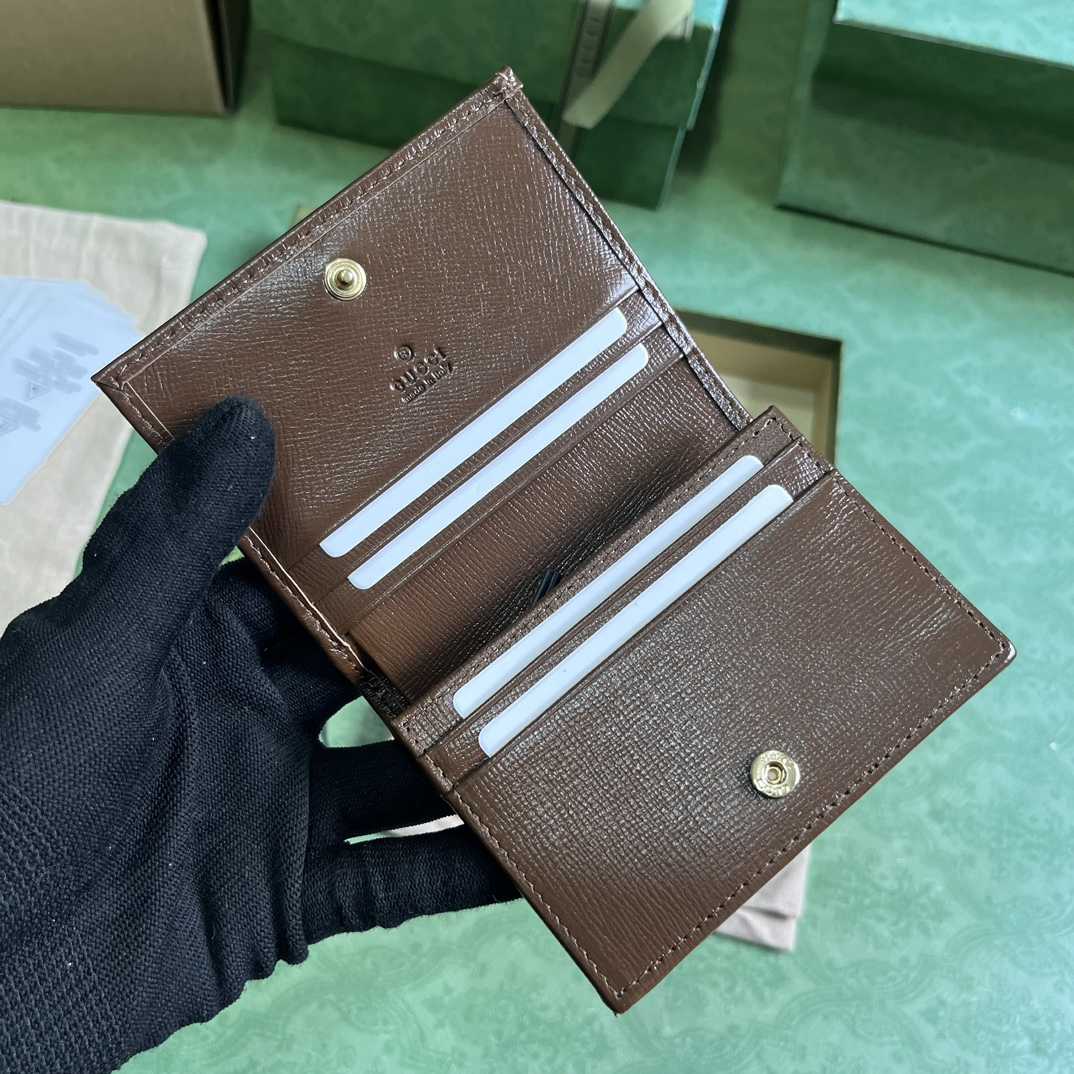 Gucci Horsebit 1955 Card Case Wallet - DesignerGu