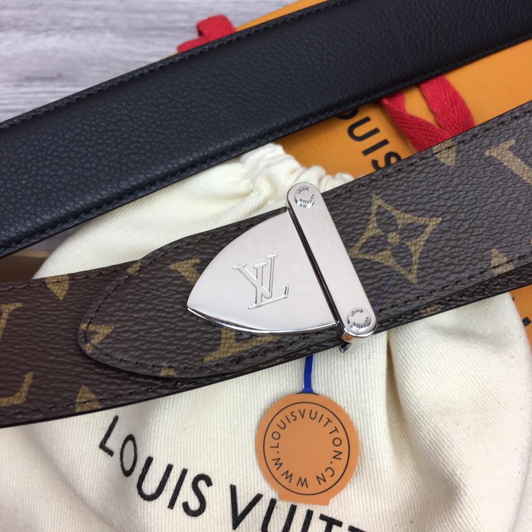 Louis Vuitton LV Trunk 35mm Reversible Belt - DesignerGu