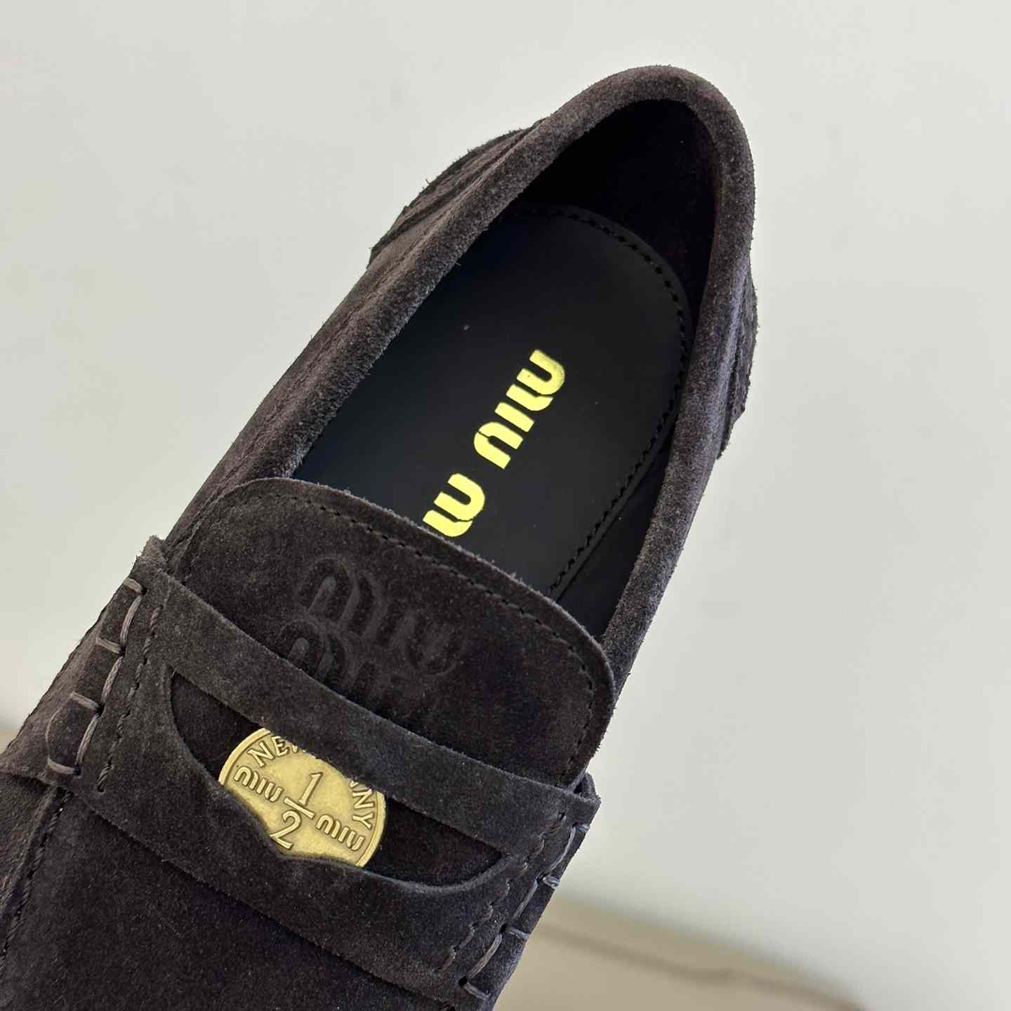 Miu Miu Suede Loafers - DesignerGu