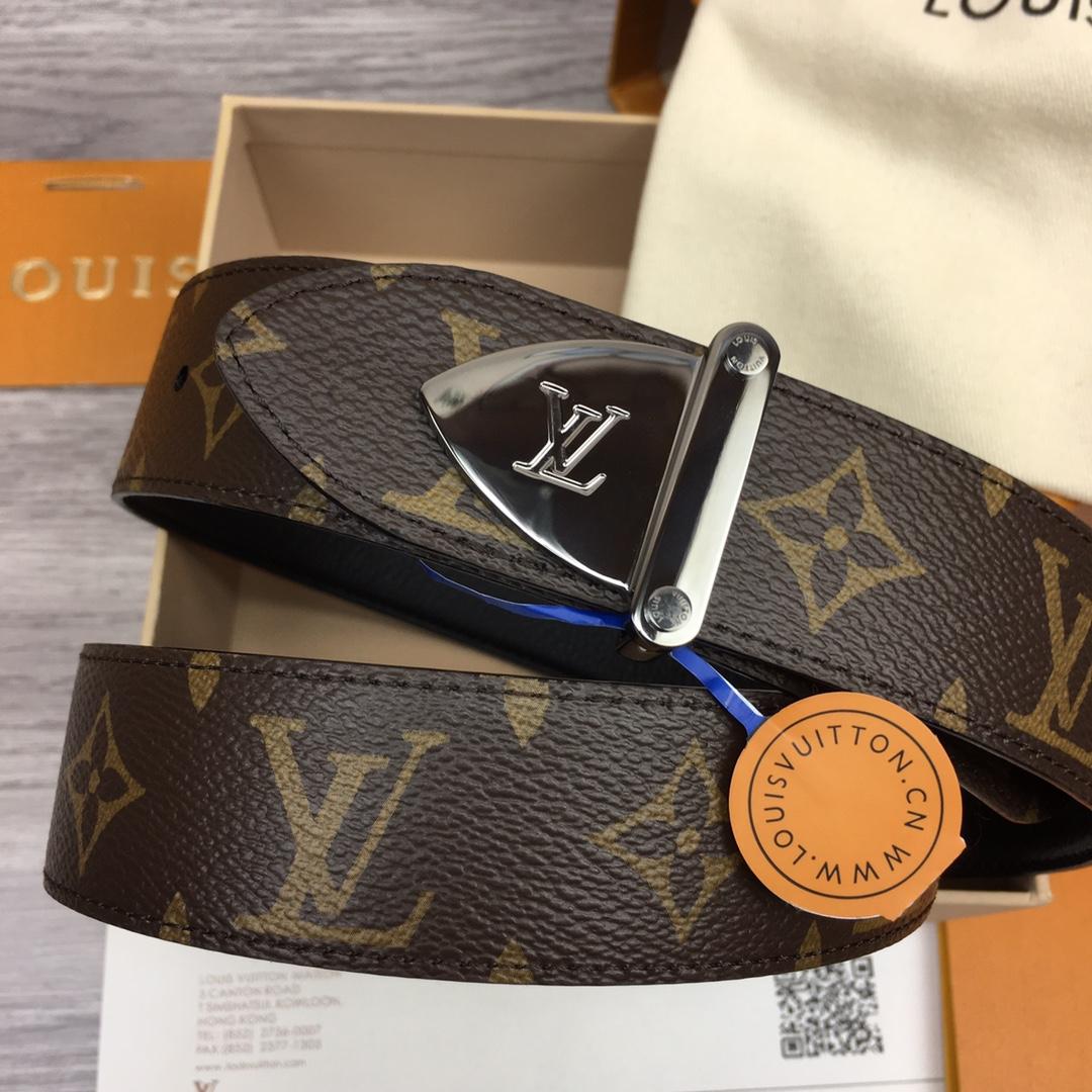 Louis Vuitton LV Trunk 35mm Reversible Belt - DesignerGu