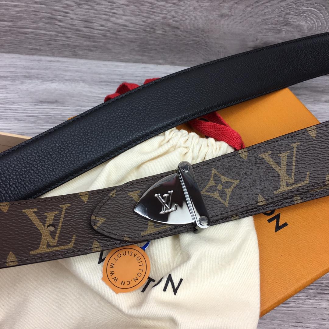 Louis Vuitton LV Trunk 35mm Reversible Belt - DesignerGu