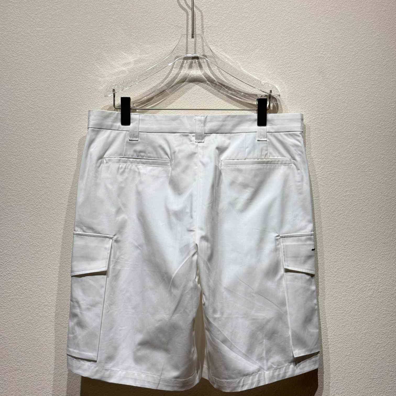 Louis Vuitton Embroidered Cotton Cargo Shorts    - DesignerGu