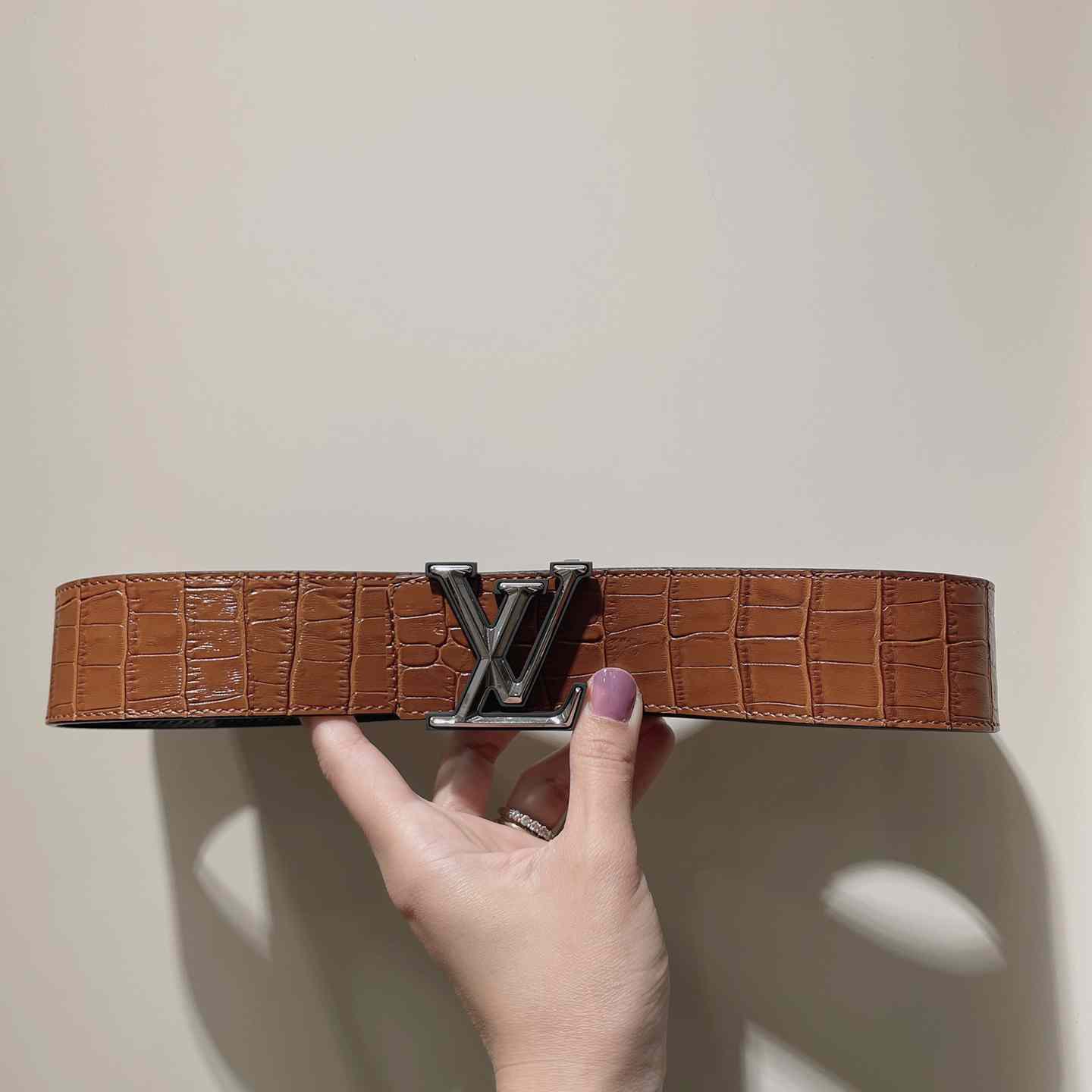 Louis Vuitton LV Pyramide 40mm Belt   - DesignerGu