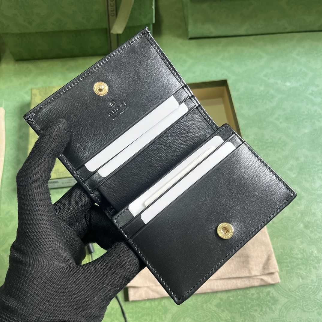 Gucci Horsebit 1955 Card Case Wallet - DesignerGu