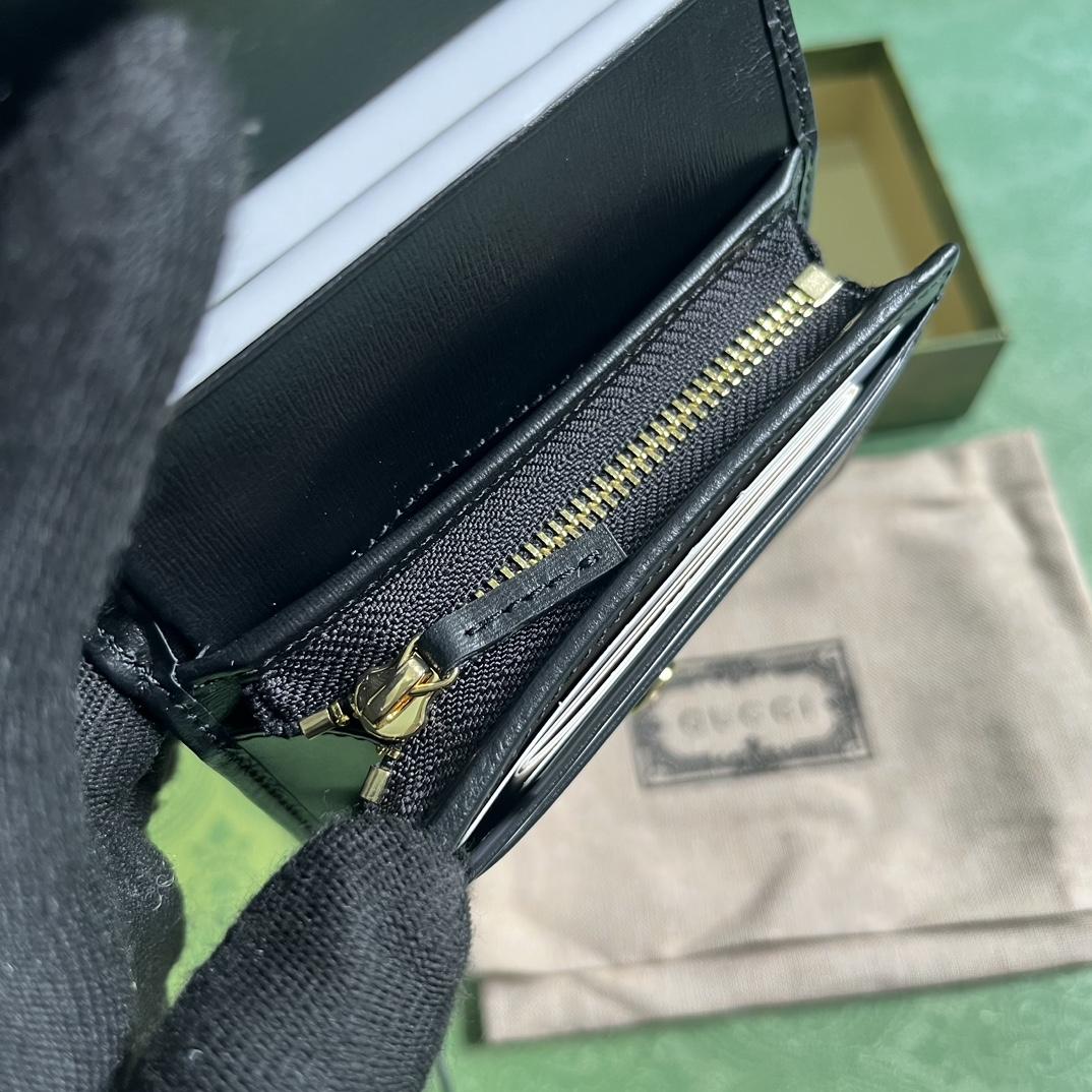 Gucci Horsebit 1955 Card Case Wallet - DesignerGu