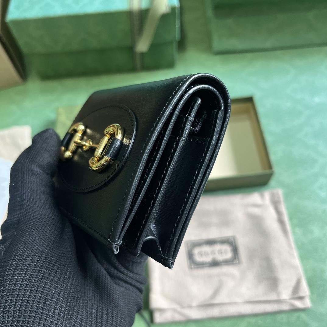 Gucci Horsebit 1955 Card Case Wallet - DesignerGu