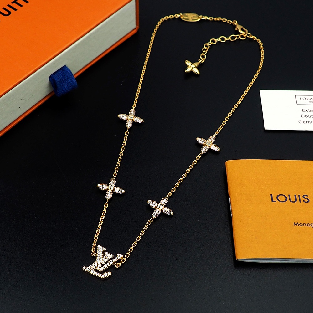 Louis Vuitton LV Iconic Tresor Necklace     M01480 - DesignerGu