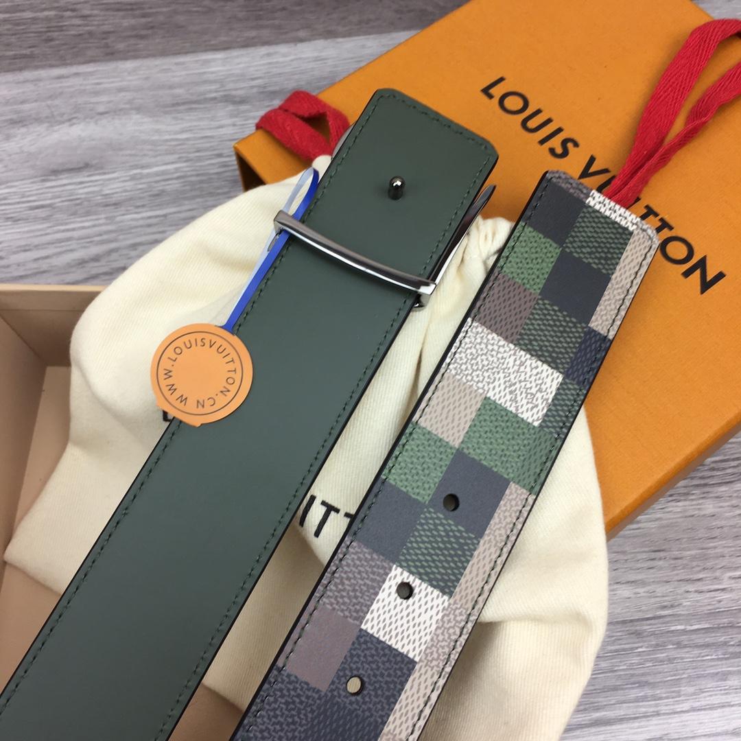 Louis Vuitton LV Mega Pixel 40mm Reversible Belt - DesignerGu