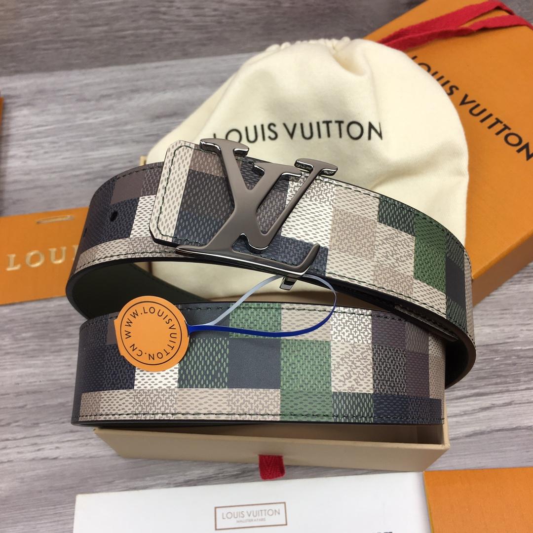 Louis Vuitton LV Mega Pixel 40mm Reversible Belt - DesignerGu