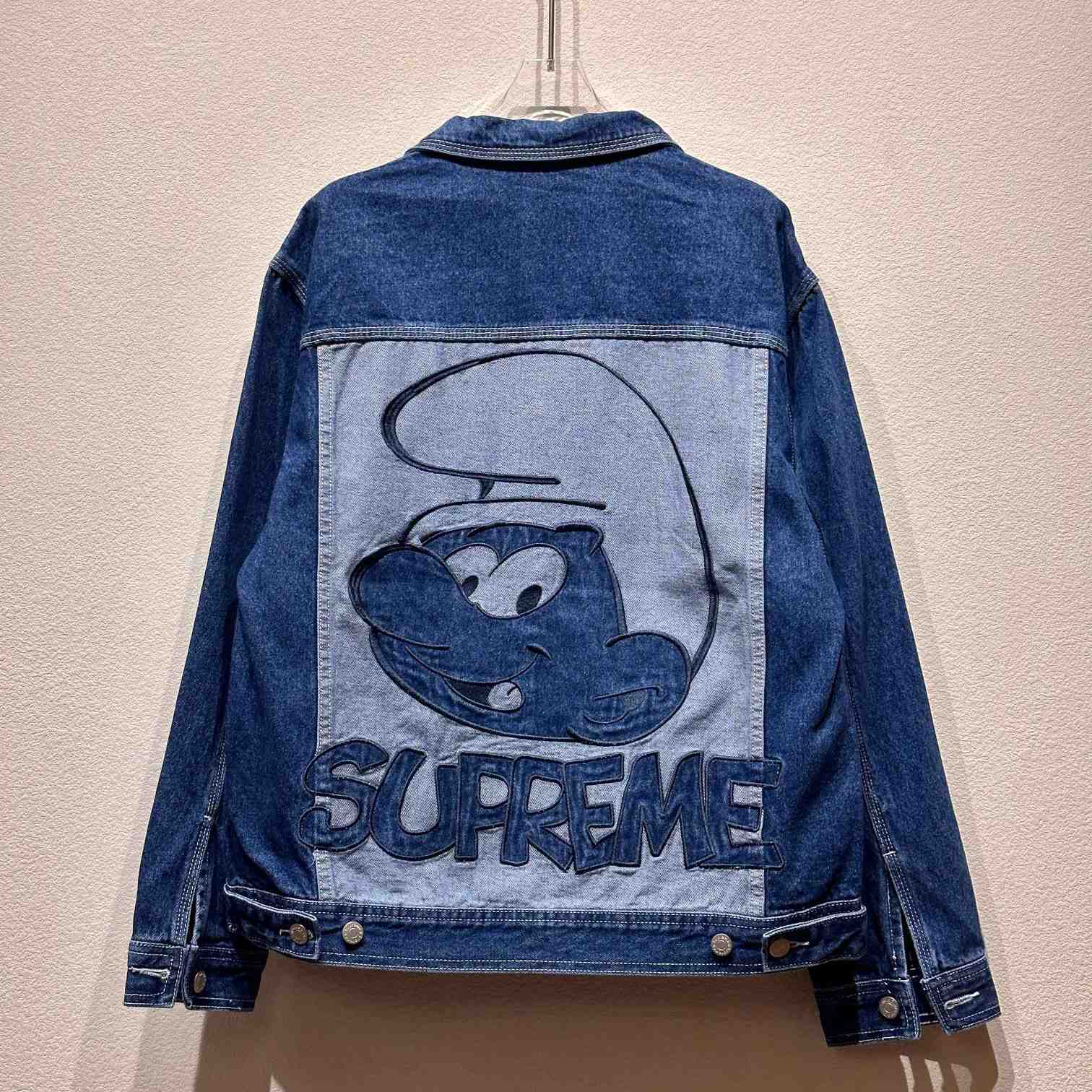 Supreme Studded Denim Trucker Jacket - DesignerGu