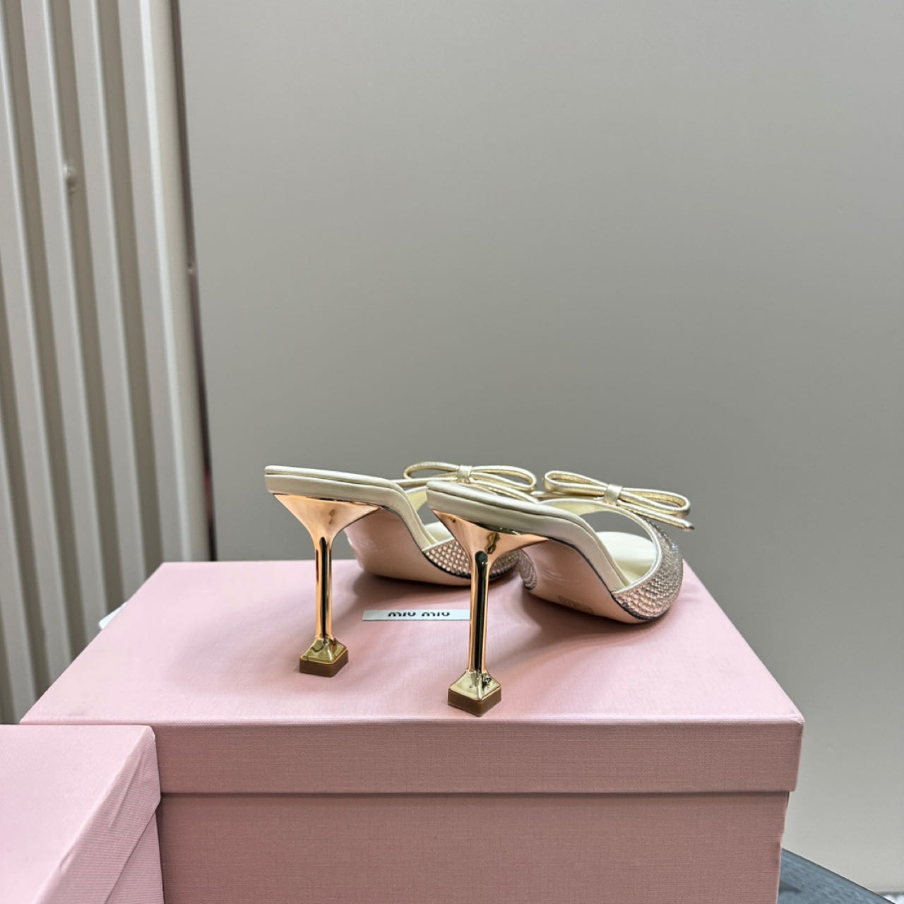 Miu Miu Satin Sandals - DesignerGu