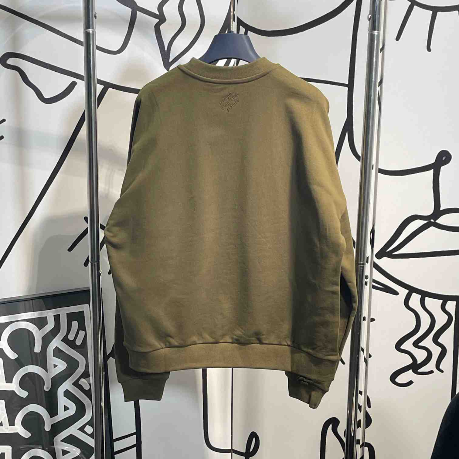 Louis Vuitton Cotton Signature Crewneck   1AFJH7 - DesignerGu