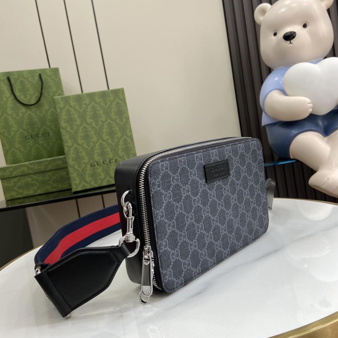 Gucci GG Supreme Mini Shoulder Bag - DesignerGu