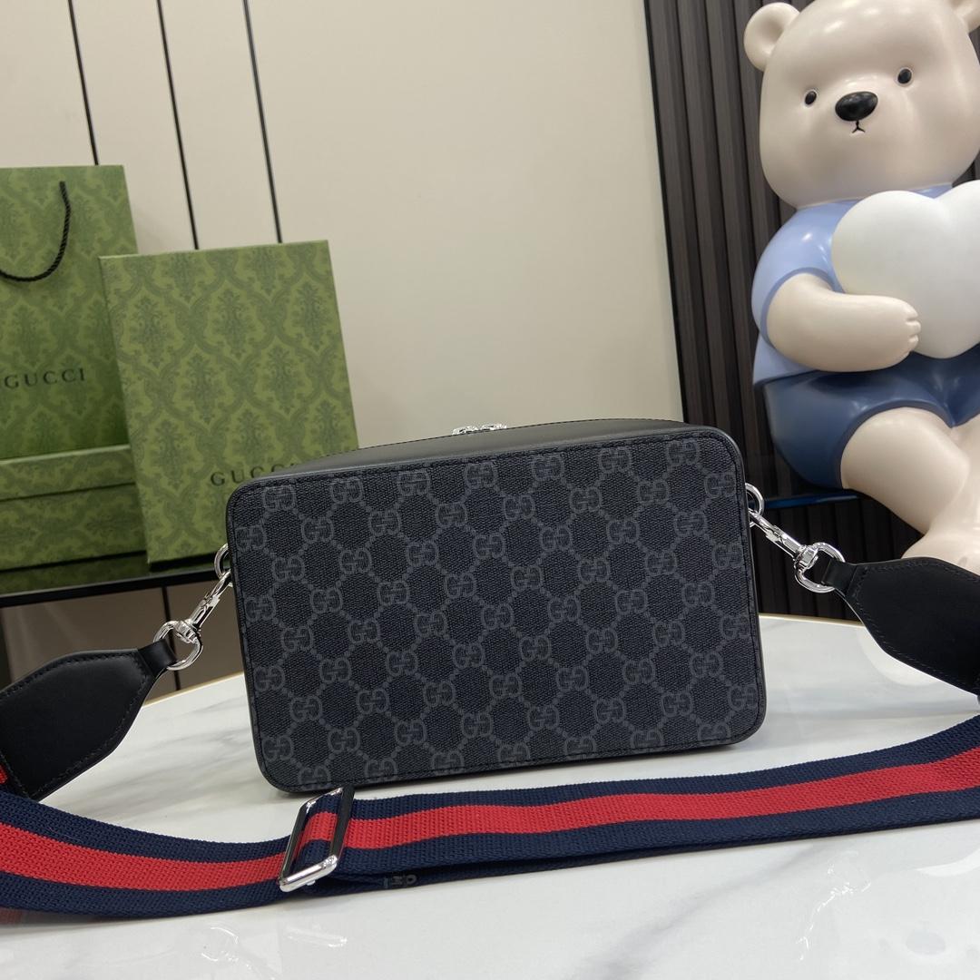 Gucci GG Supreme Mini Shoulder Bag - DesignerGu