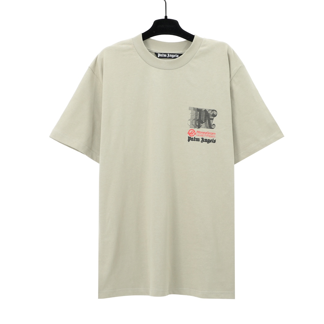  Palm Angels x Haas Racing Club Cotton T-shirt - DesignerGu