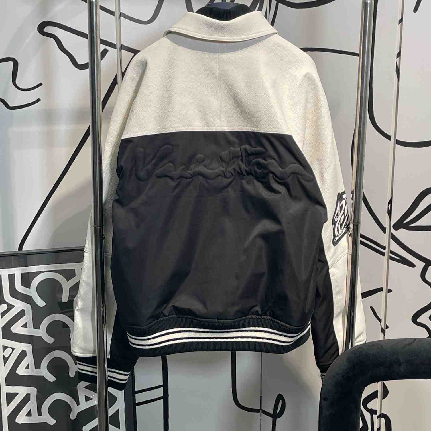 Louis Vuitton Leather And Nylon Blouson   1AFAGW - DesignerGu