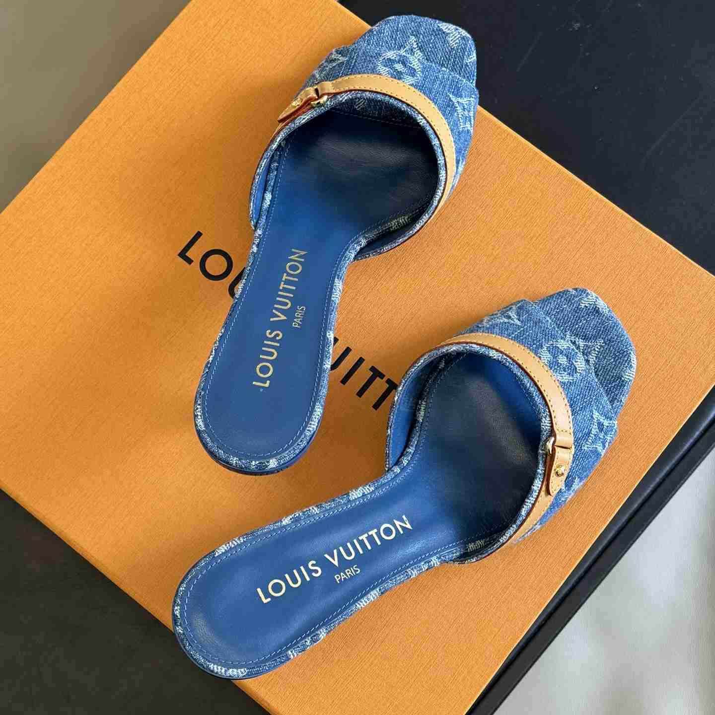 Louis Vuitton Neo Revival Mule   - DesignerGu