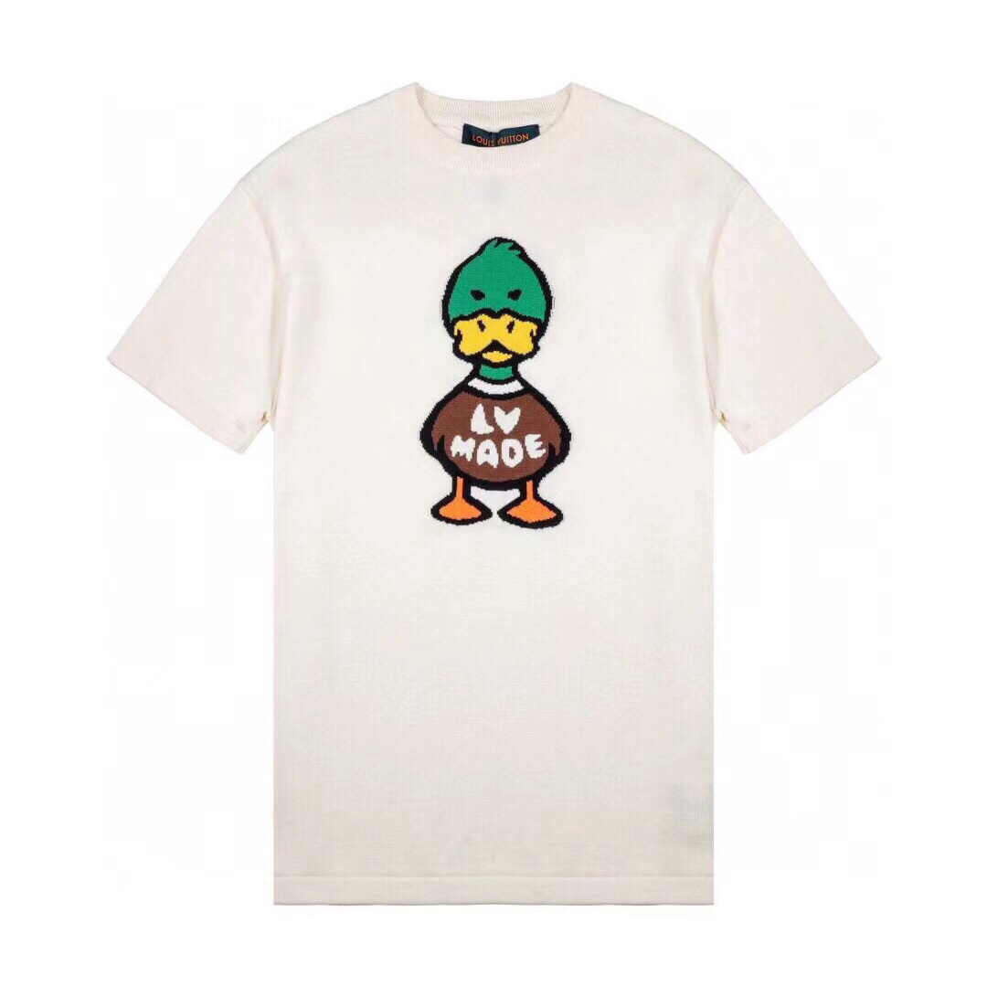 Louis Vuitton Nigo Cotton T-shirt - DesignerGu