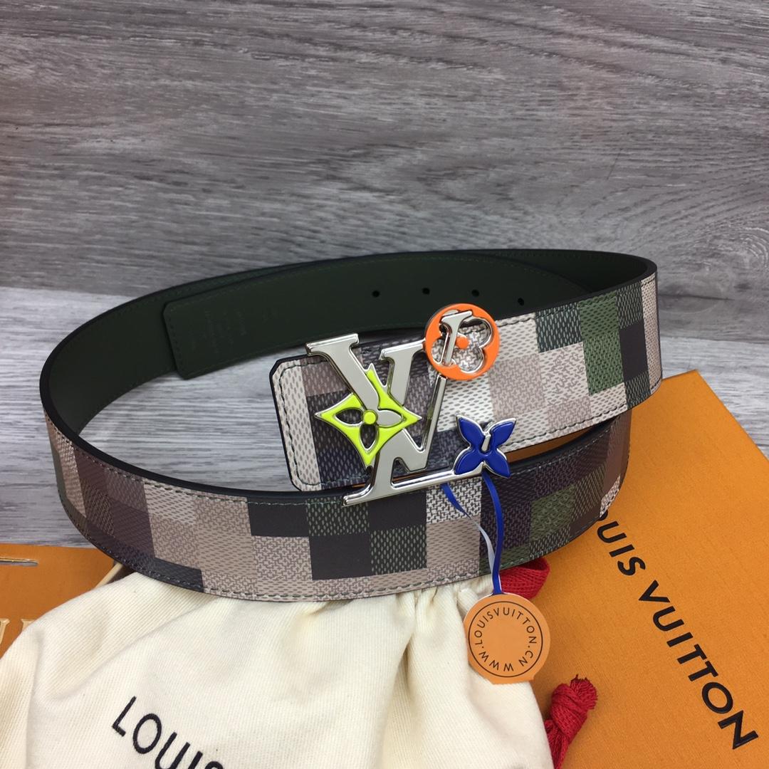 LV Blossom 40mm Reversible Belt - DesignerGu