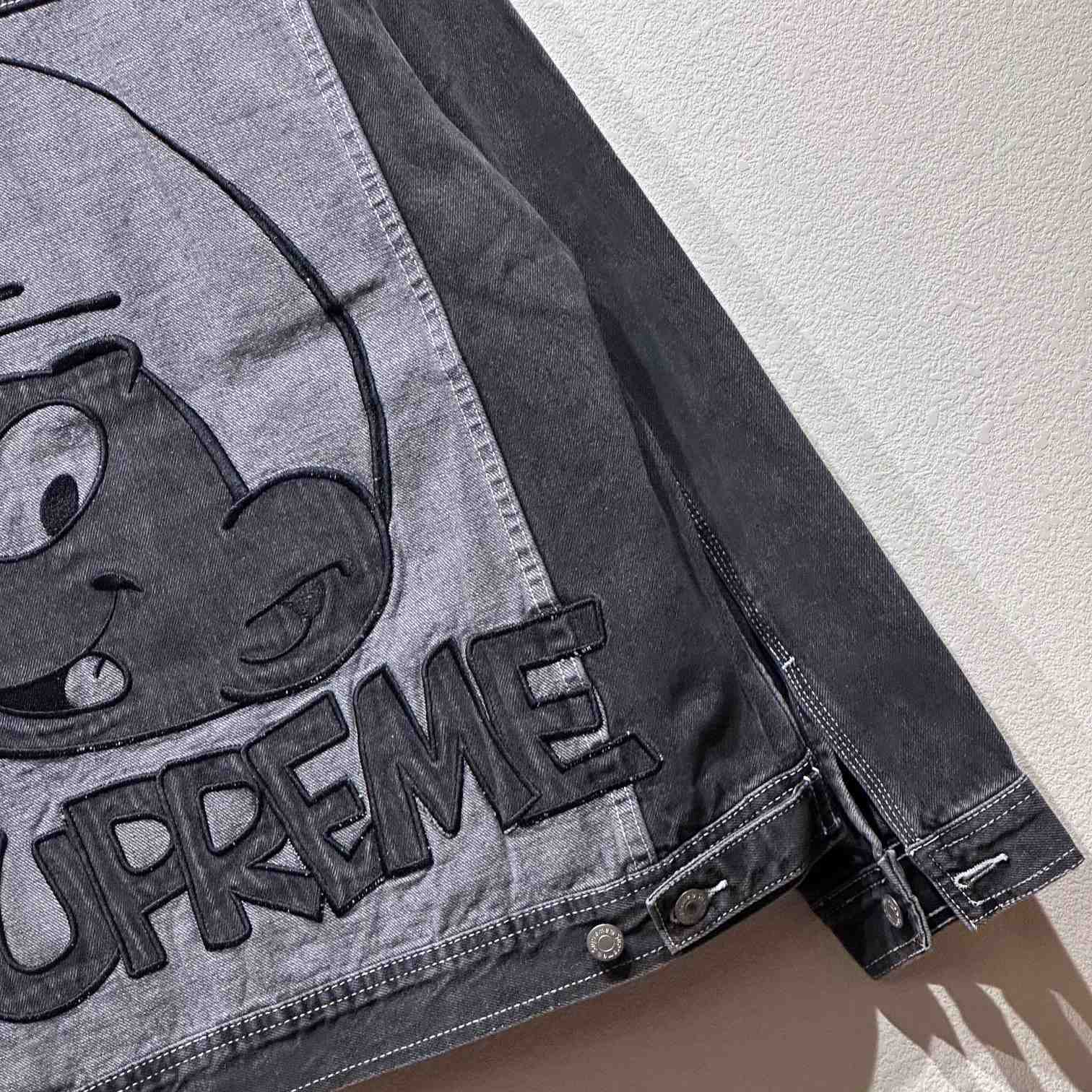 Supreme Studded Denim Trucker Jacket - DesignerGu