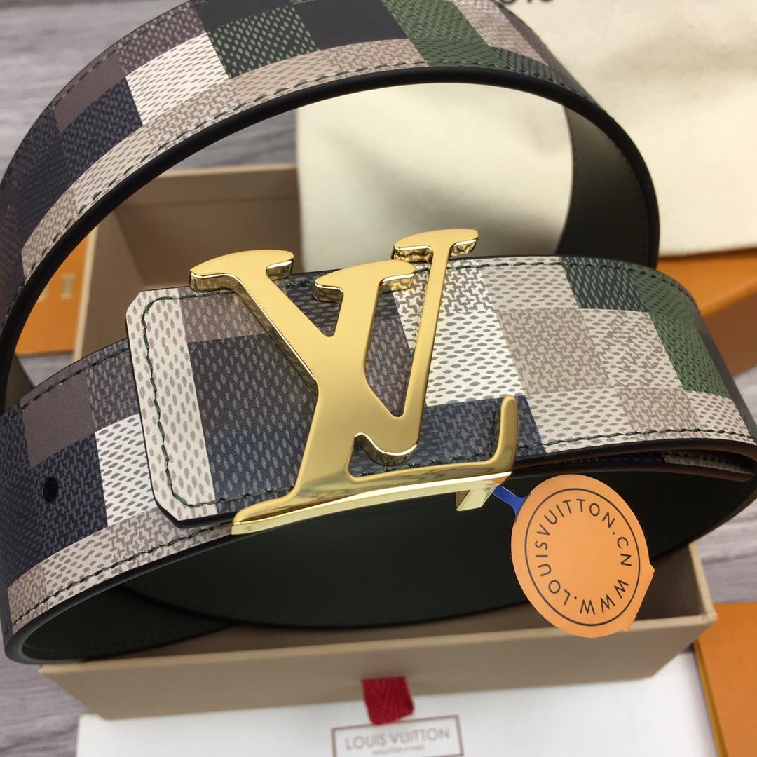 Louis Vuitton LV Mega Pixel 40mm Reversible Belt - DesignerGu