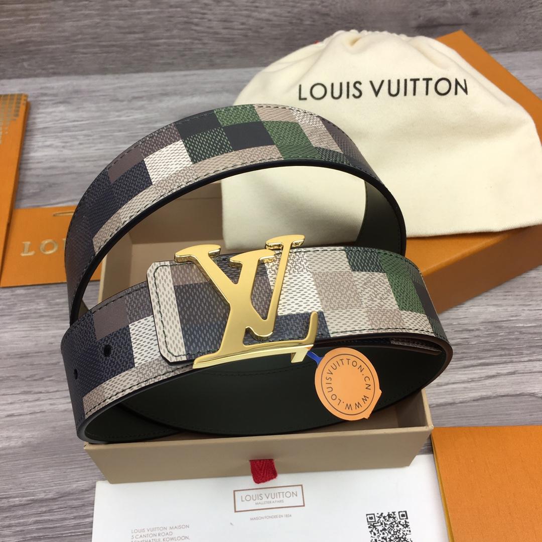 Louis Vuitton LV Mega Pixel 40mm Reversible Belt - DesignerGu