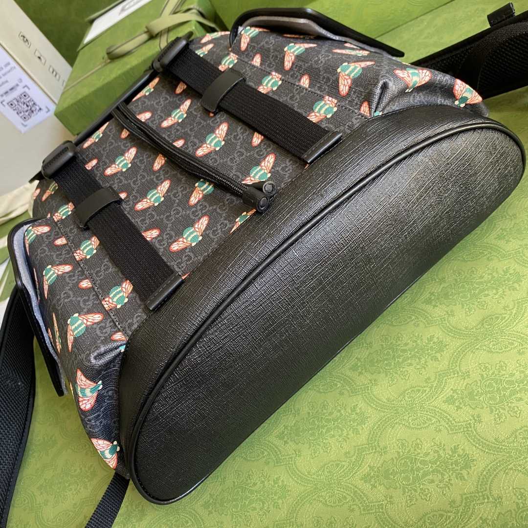 Gucci Bestiary Backpack With Bees  (34*42*16cm) - DesignerGu