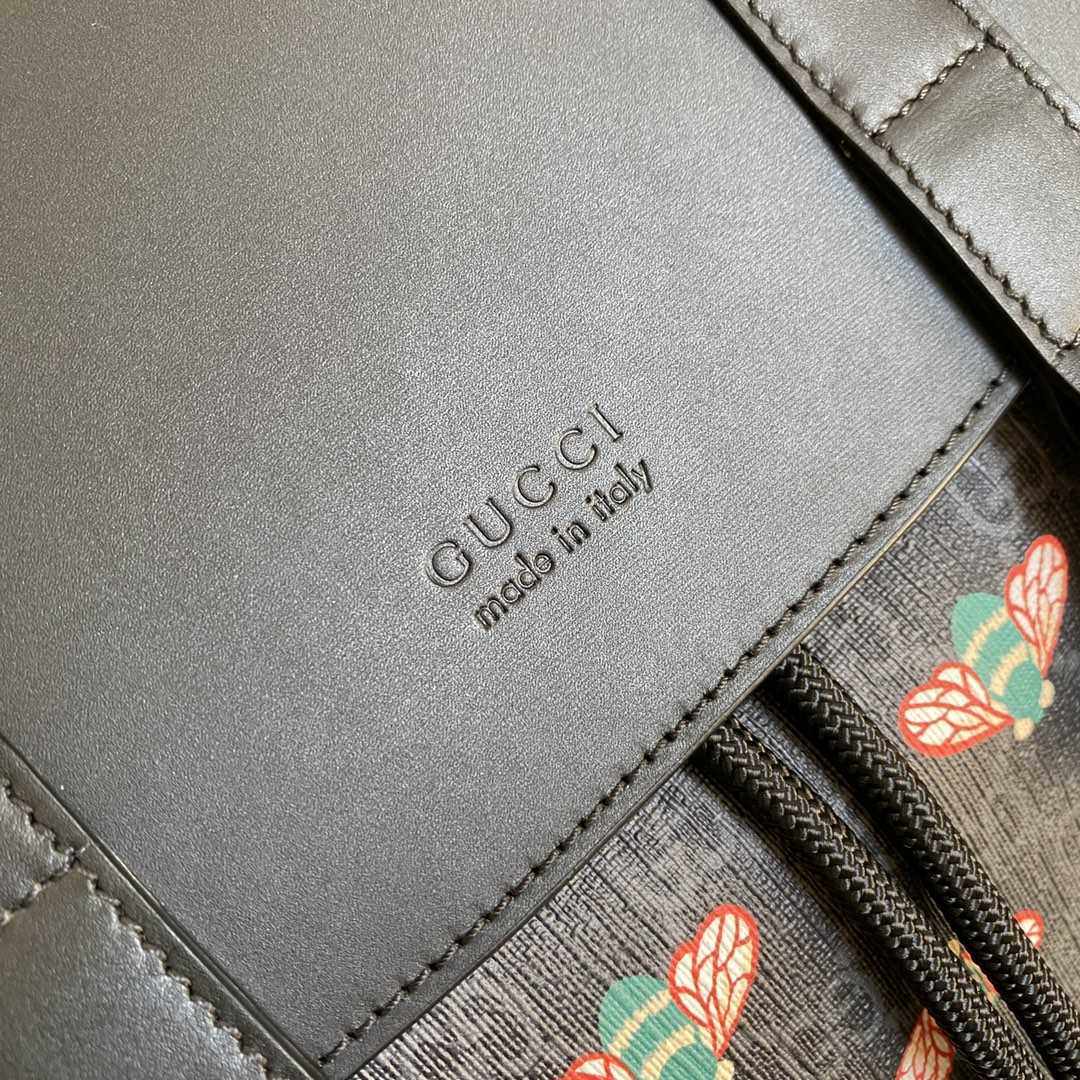 Gucci Bestiary Backpack With Bees  (34*42*16cm) - DesignerGu