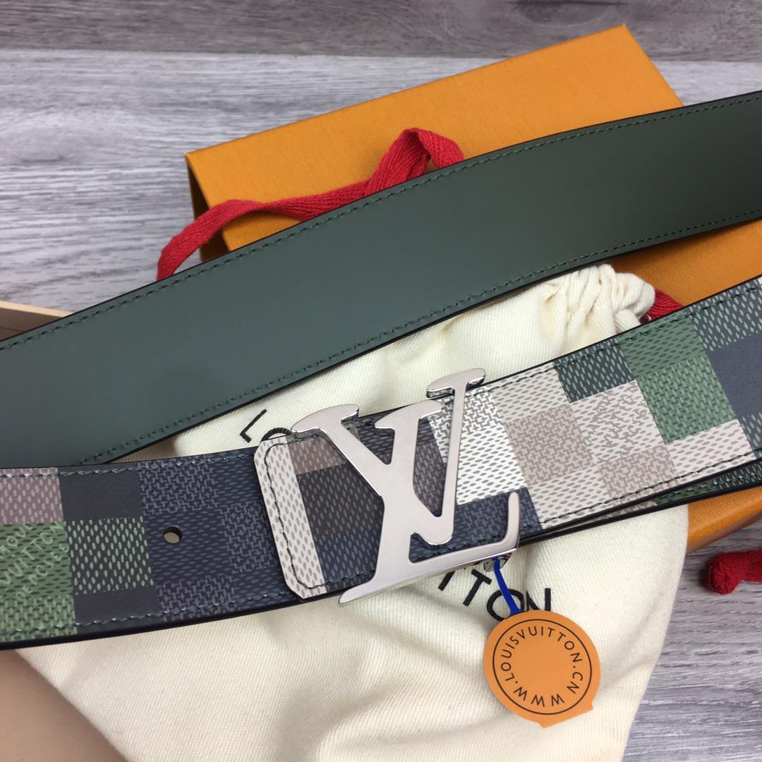 Louis Vuitton LV Mega Pixel 40mm Reversible Belt - DesignerGu