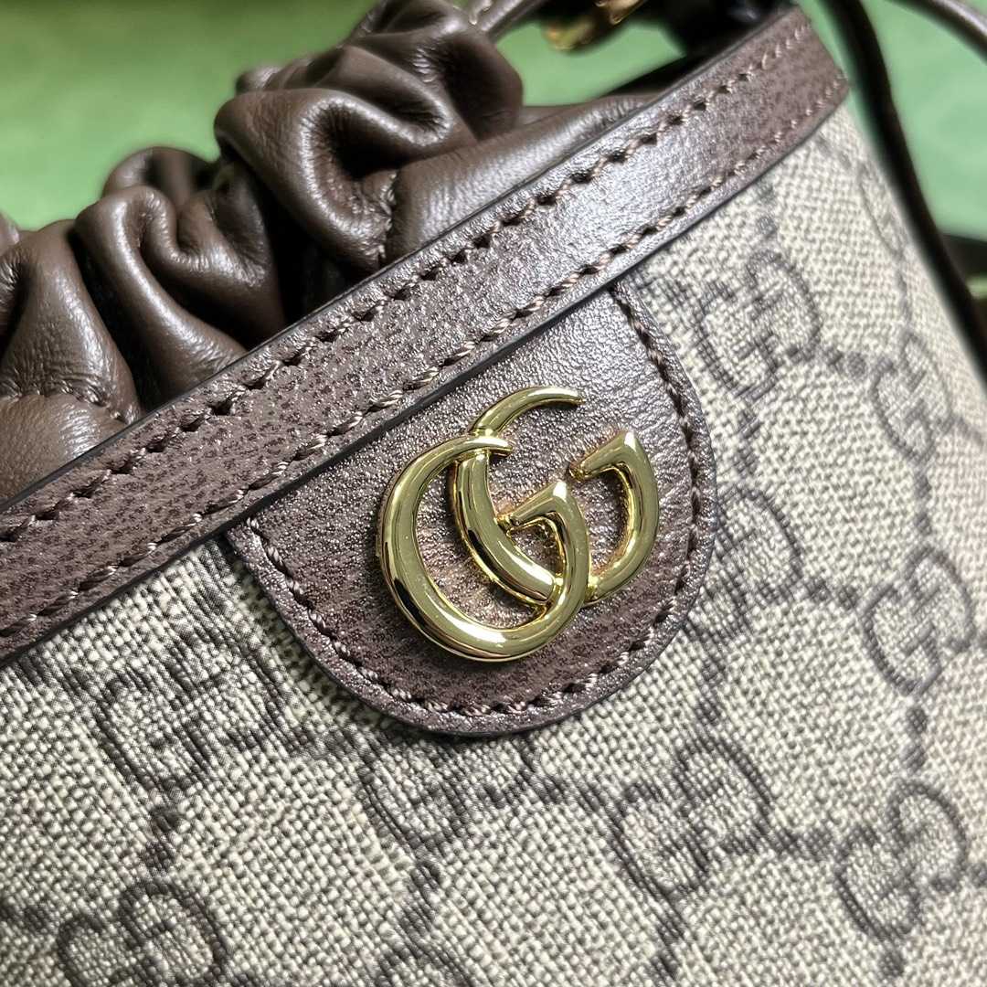 Gucci Ophidia Mini Bucket Bag  (11.5-20-8cm) - DesignerGu