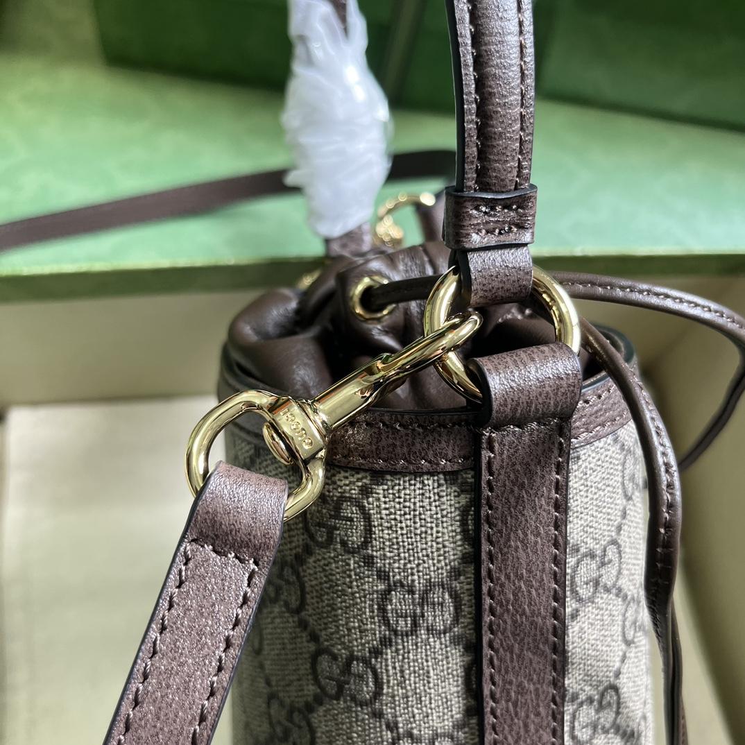 Gucci Ophidia Mini Bucket Bag  (11.5-20-8cm) - DesignerGu