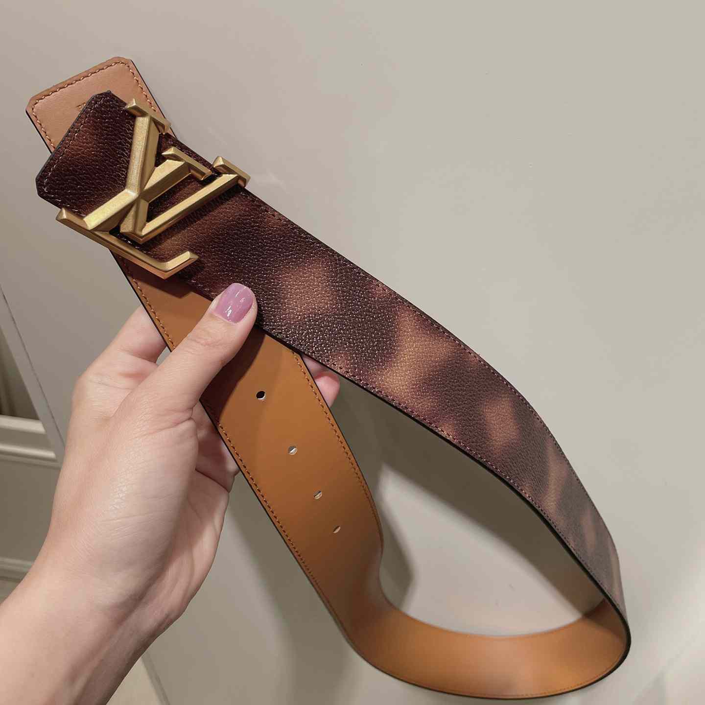 Louis Vuitton LV Pyramide This Is Not MNG 40mm Reversible Belt   - DesignerGu