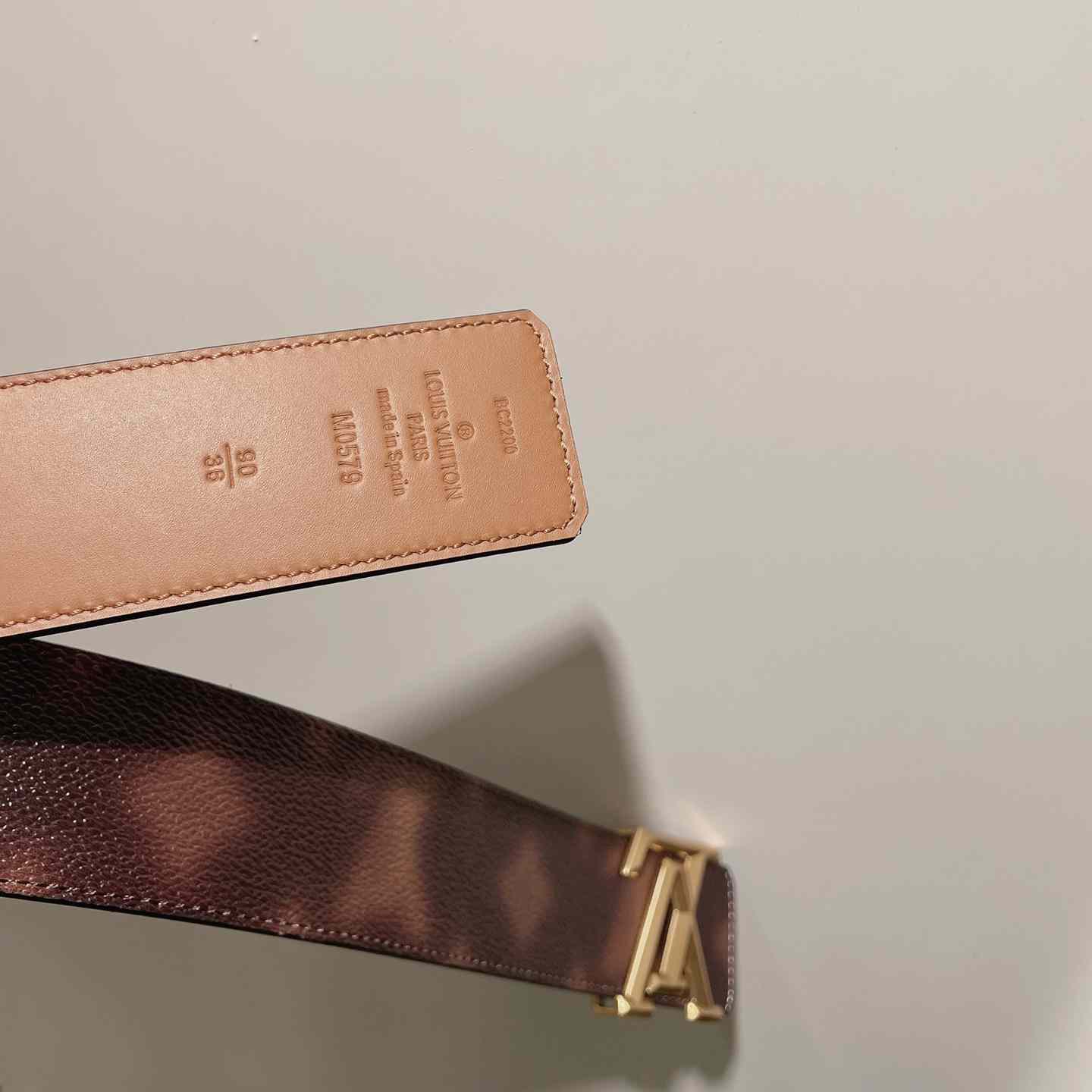 Louis Vuitton LV Pyramide This Is Not MNG 40mm Reversible Belt   - DesignerGu