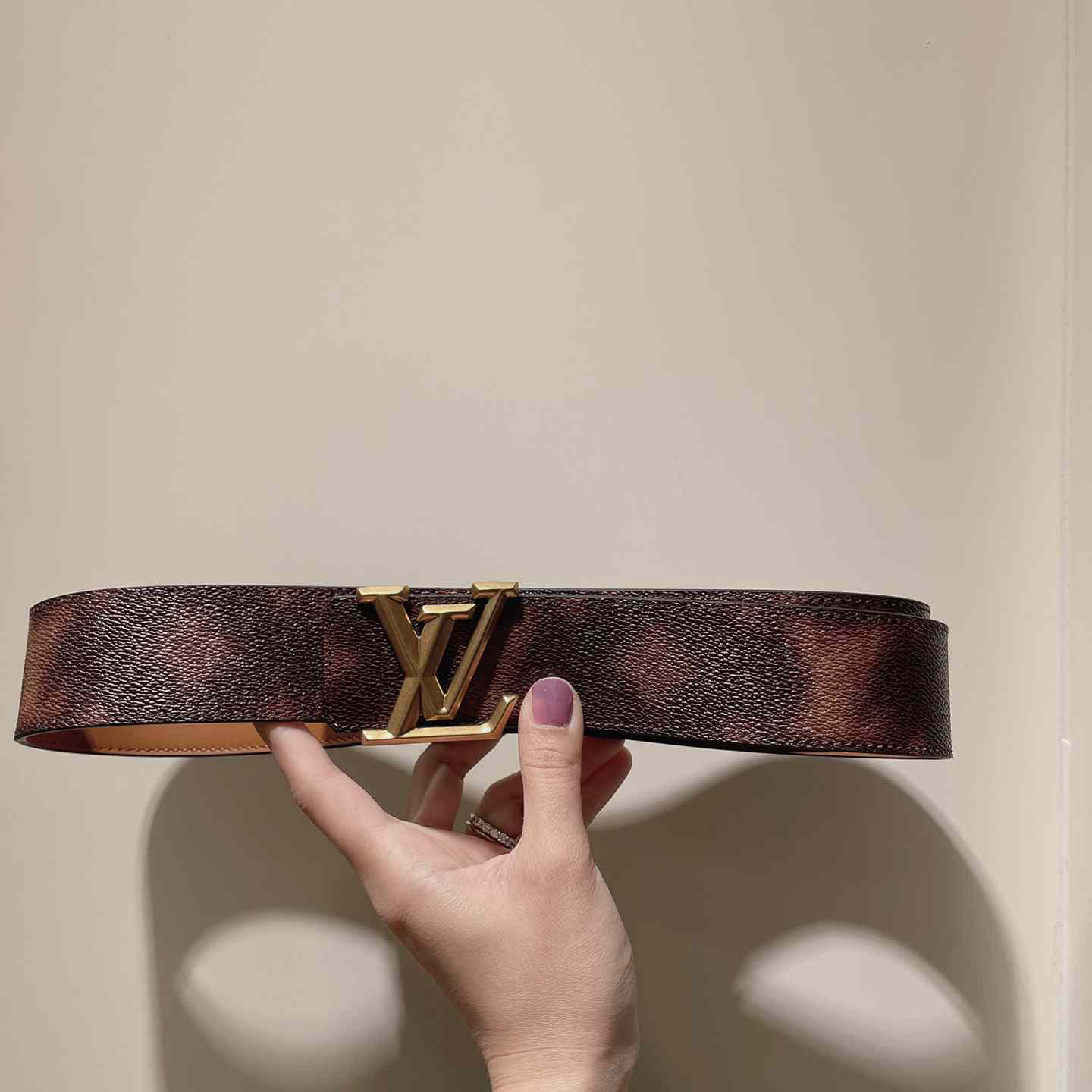 Louis Vuitton LV Pyramide This Is Not MNG 40mm Reversible Belt   - DesignerGu