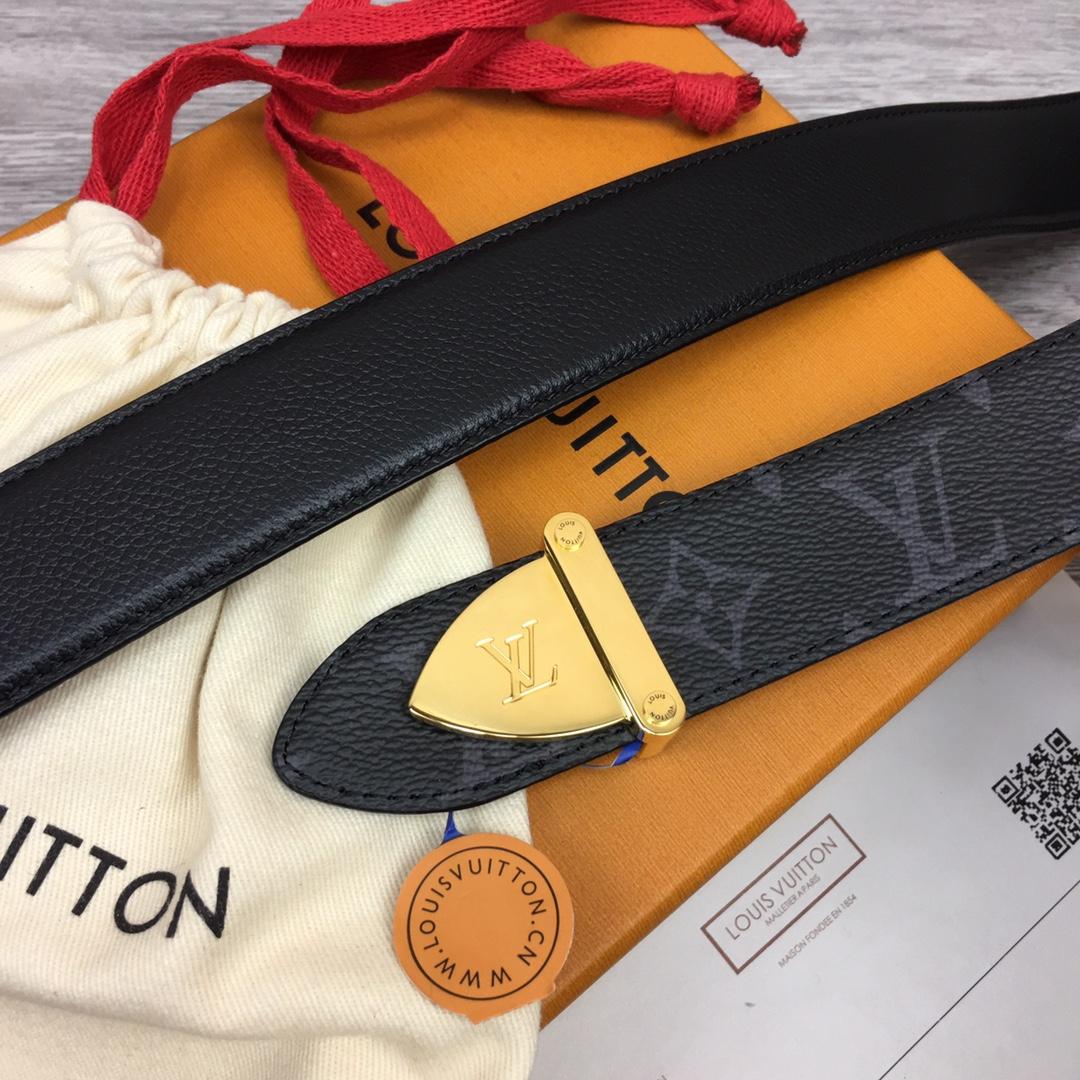 Louis Vuitton LV Trunk 35mm Reversible Belt - DesignerGu