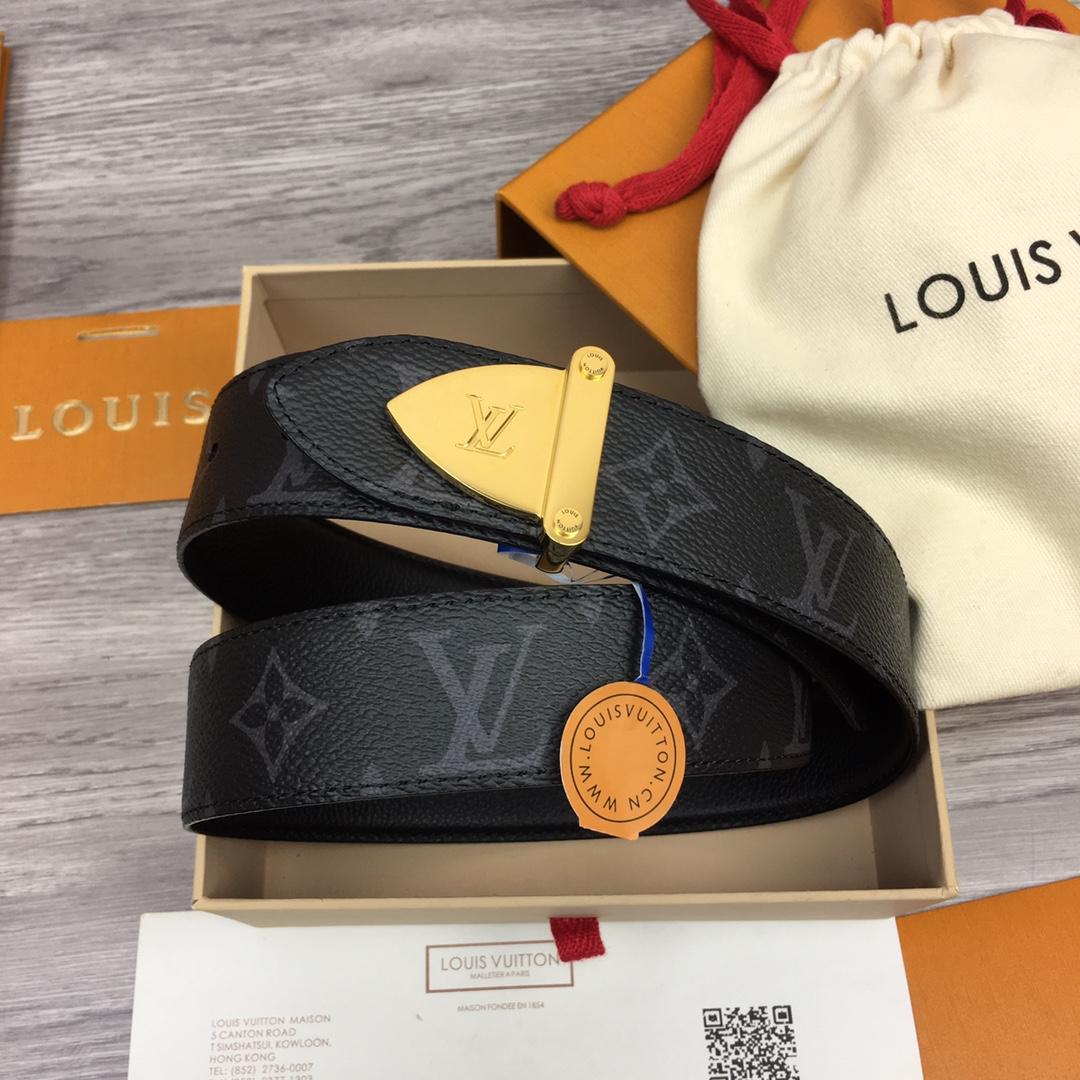 Louis Vuitton LV Trunk 35mm Reversible Belt - DesignerGu