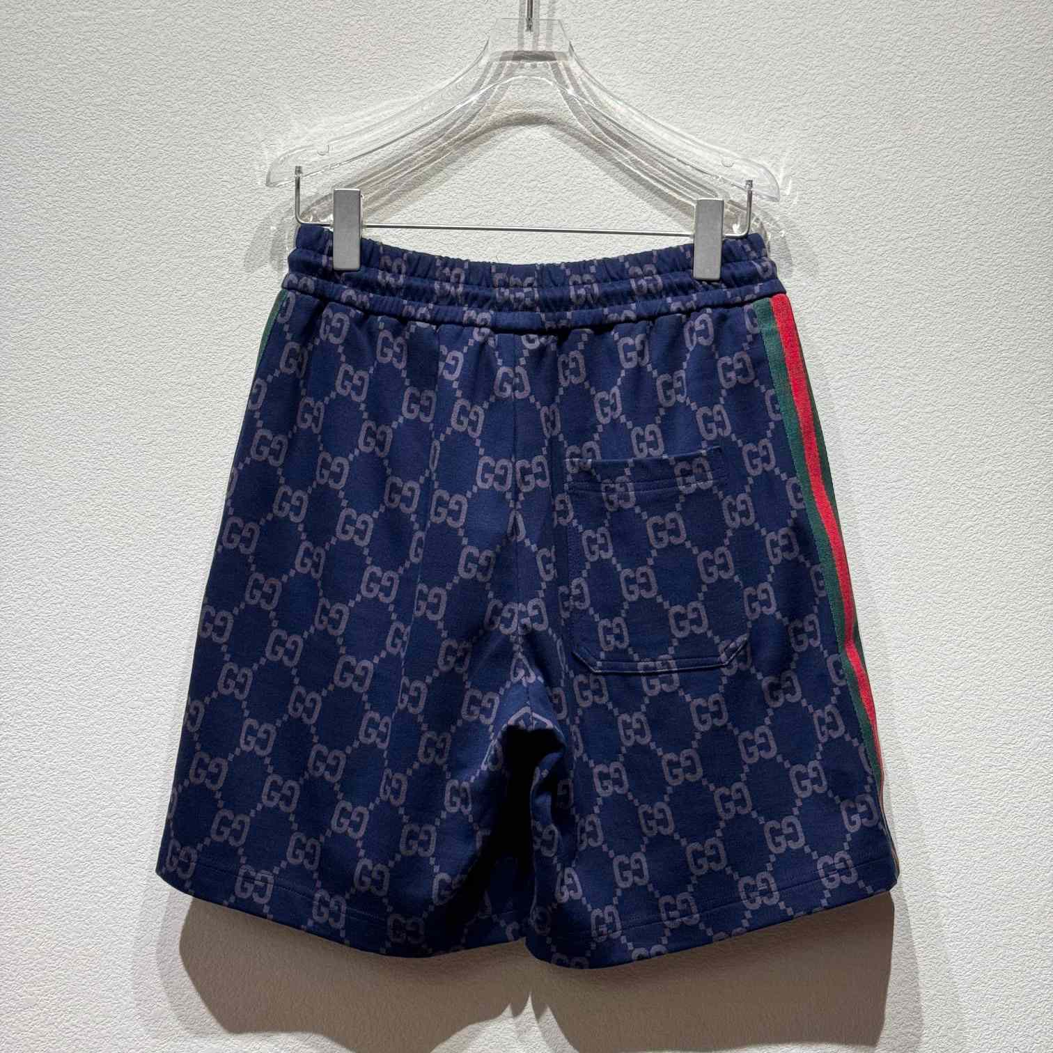 Gucci GG Jersey Cotton Jogging Shorts - DesignerGu