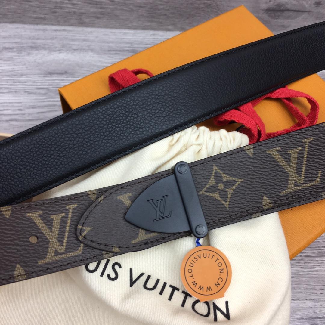 Louis Vuitton LV Trunk 35mm Reversible Belt - DesignerGu