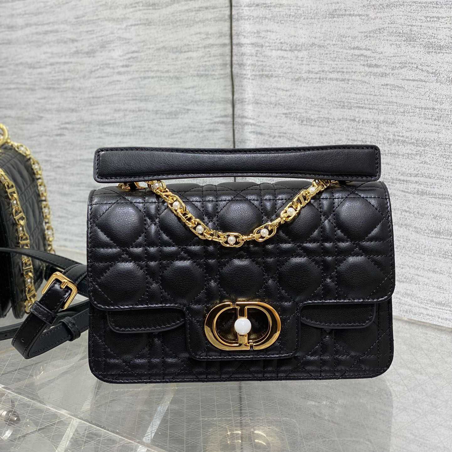 Dior Small Dior Jolie Top Handle Bag - DesignerGu