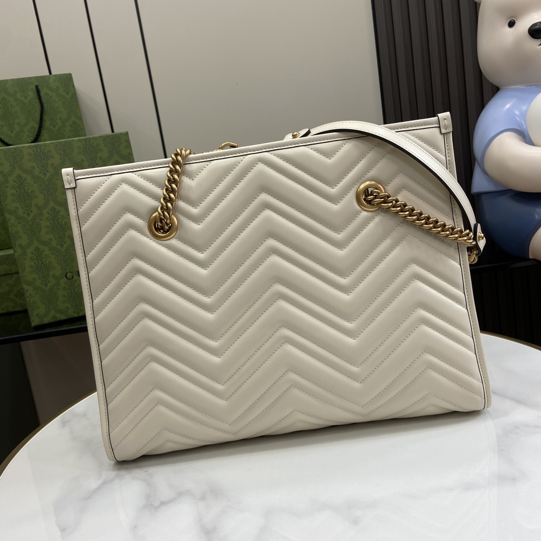 Gucci GG Marmont Medium Tote  - DesignerGu