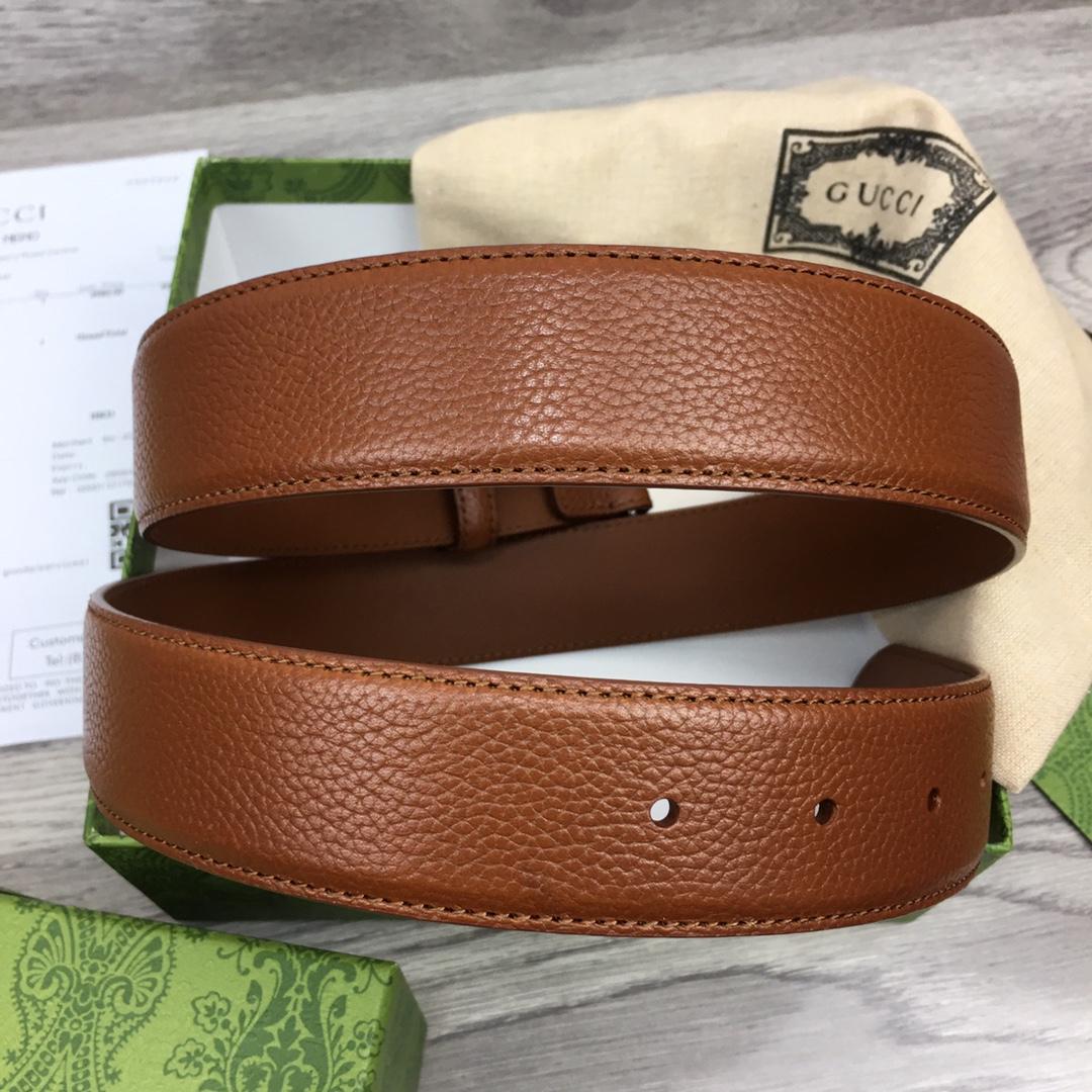 Gucci Leather Belt  35mm - DesignerGu