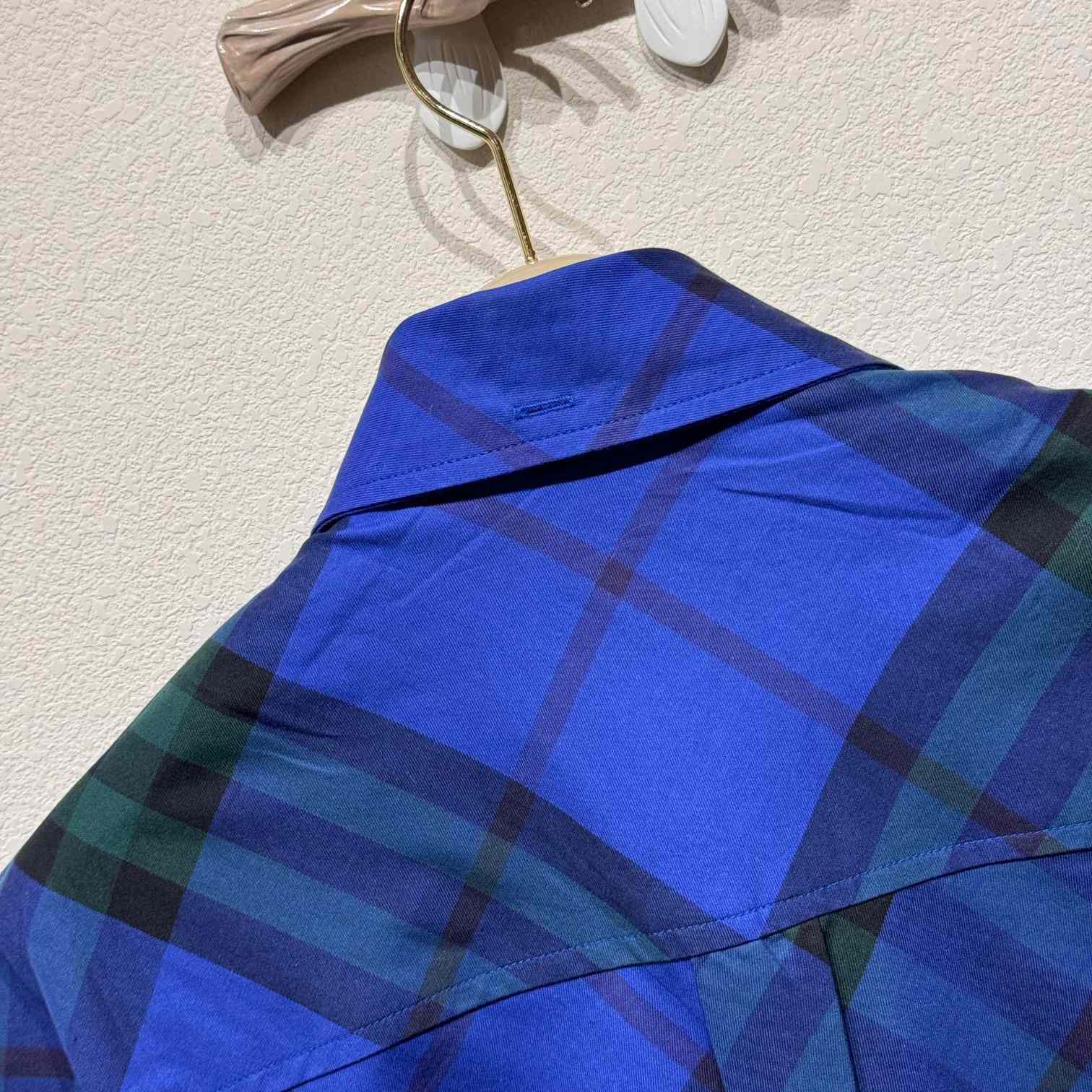 Burberry Check Cotton Shirt   - DesignerGu