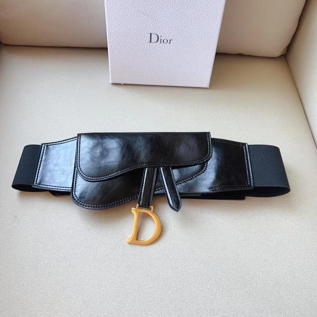 Dior Saddle Wide Waist Belt    - DesignerGu