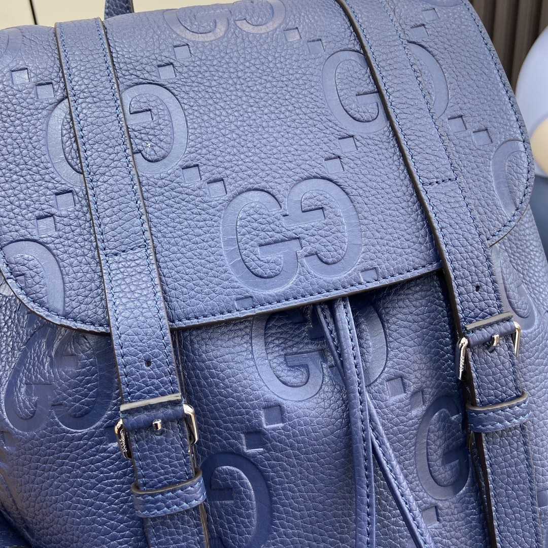 Gucci Jumbo GG Backpack - DesignerGu