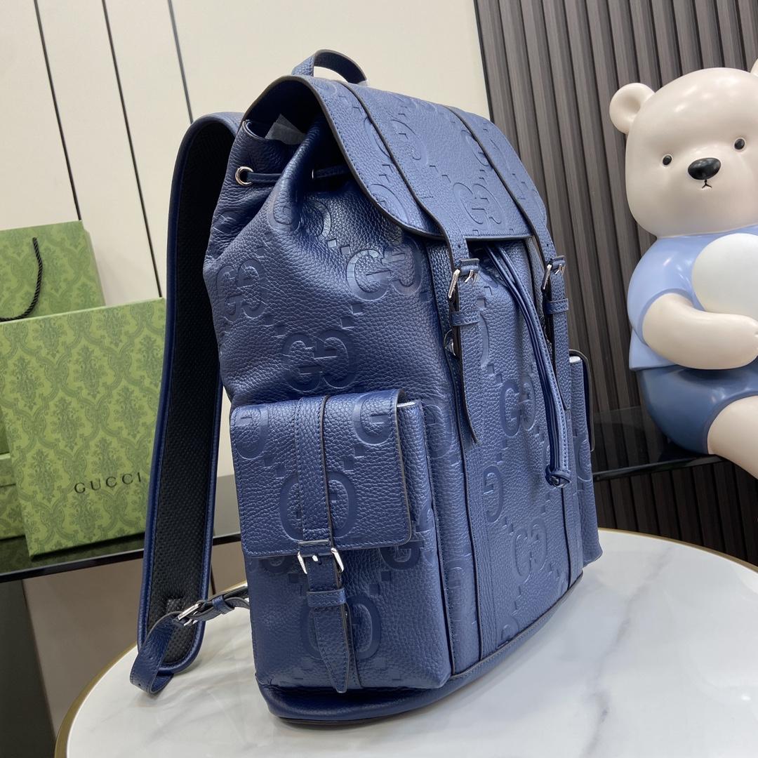 Gucci Jumbo GG Backpack - DesignerGu