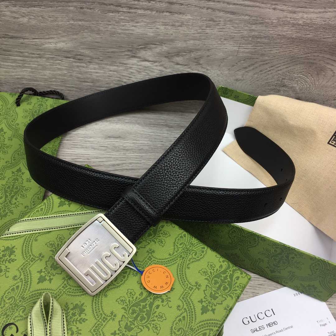 Gucci Leather Belt  35mm - DesignerGu