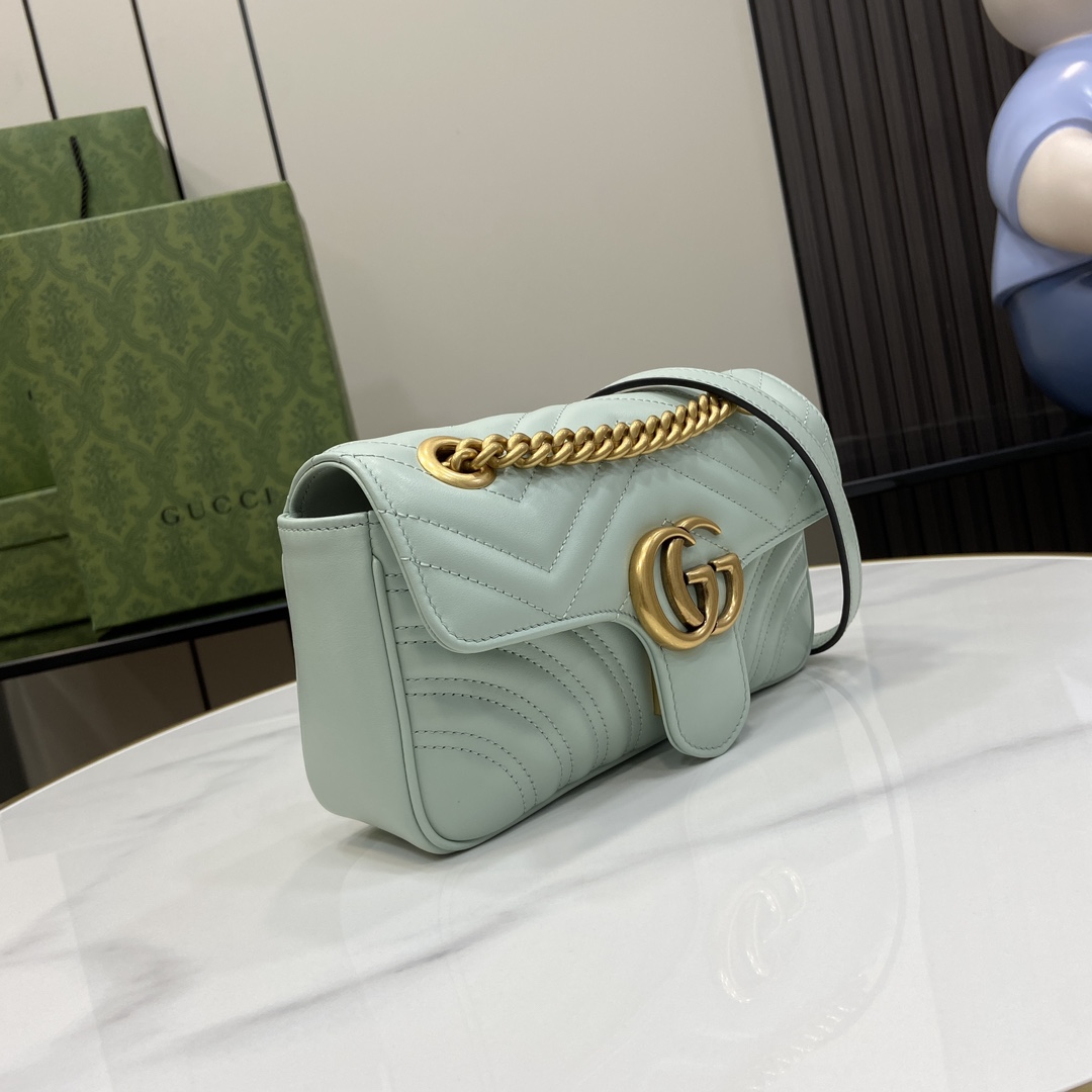 Gucci GG Marmont Matelassé Mini Bag - DesignerGu